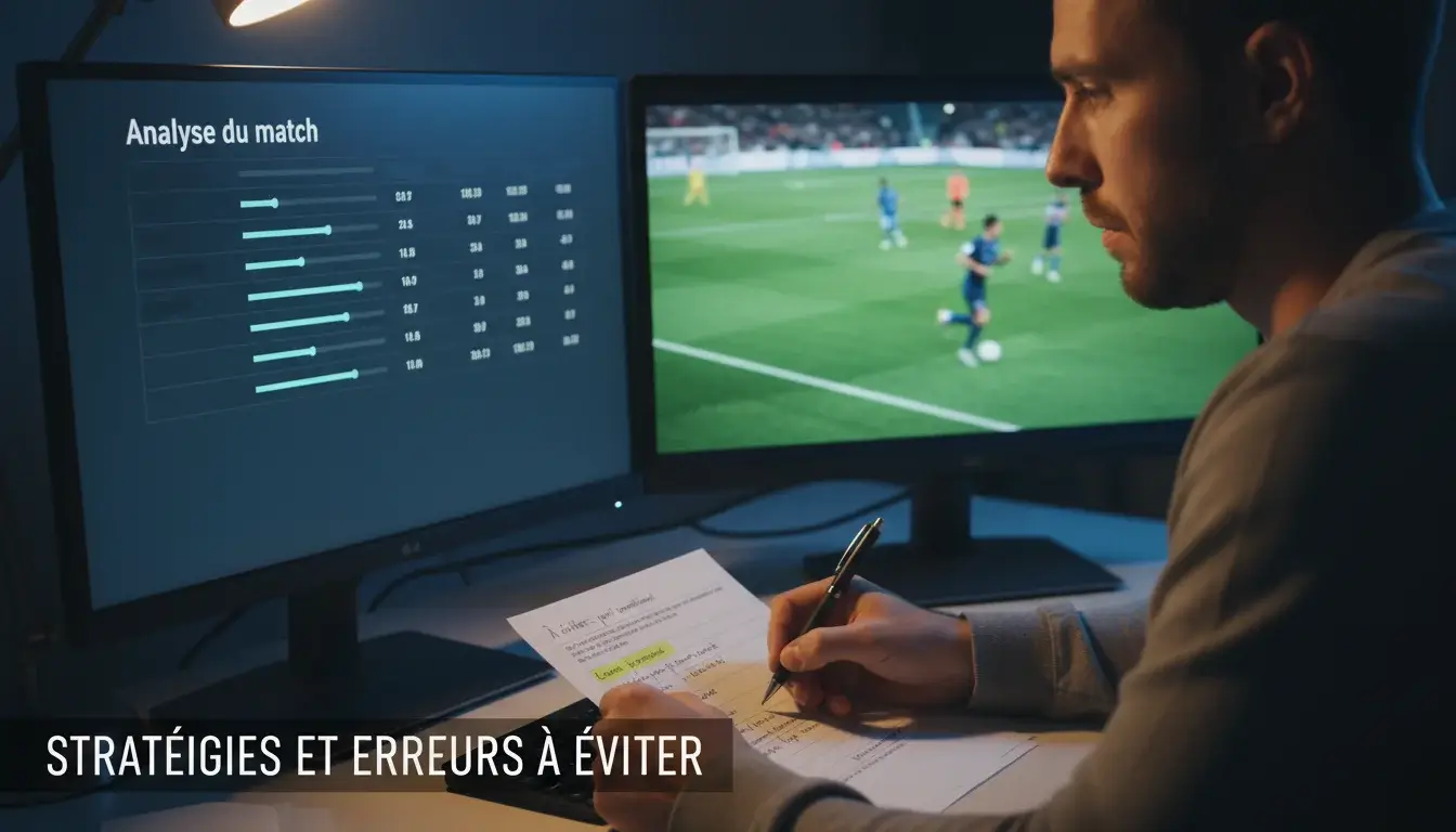 Stratégies paris sportifs : techniques et erreurs à éviter